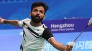 Krishna Nagar Wins Silver Medal in Men&rsquo;s Singles SH6 Badminton Event at Asian Para Games 2023