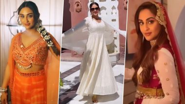 Save Navratri Colours 2023 With Dates Video: Krystle D'Souza Turns Style Guru, Shows Us How To Rock Ethnic Outfits in 9 Colours!