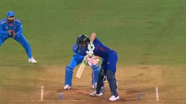 What a Ball! Kuldeep Yadav Bamboozles Jos Buttler With Superb Delivery During IND vs ENG ICC Cricket World Cup 2023 Match (Watch Video)