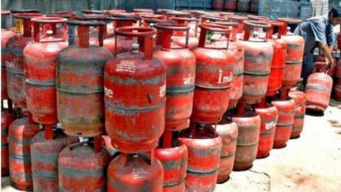 LPG Cylinder Price Hike: Liquefied Petroleum Gas Rate Raised by Rs 21 per 19-Kg Cylinder While Jet Fuel Price Cut by 4.6%