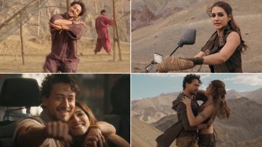 Ganapath Song ‘Lafda Kar Le’: Tiger Shroff Shows Off His Cool Dance Moves in This Upbeat Number Co-Starring Kriti Sanon (Watch Video)