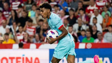 Granada 2–2 Barcelona, La Liga 2023–24: Youngster Lamine Yamal Scores As Catalan Giants Stage Comeback To Share Spoils (Watch Goal Video Highlights)