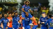 Lasith Malinga Named Mumbai Indians Bowling Coach After Shane Bond's Departure