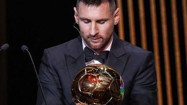 Ballon d’Or 2023: Lionel Messi Wins Men’s Title for Eighth Time; Erling Haaland, Aitana Bonmati and Others Who Won Honours at Annual Award Ceremony
