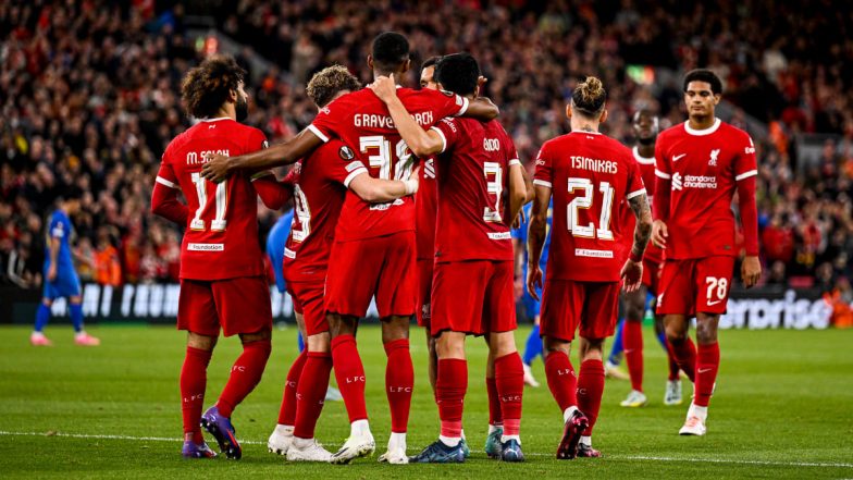 Liverpool 2–0 Union Saint-Gilloise, UEFA Europa League 2023–24: Ryan Gravenberch, Diogo Jota Goals Help Reds Continue Winning Start to UEL Campaign