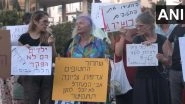 Israel-Palestine Conflict: Locals Hold Demonstration in Tel Aviv, Urge Israeli Government for Prisoner Exchange With Hamas (Watch Video)