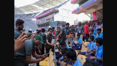 NZ vs BAN ICC Cricket World Cup 2023: Around 1750 Kids From Various Schools Attend New Zealand’s Clash Against Bangladesh at MA Chidambaram Stadium