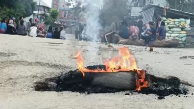 Manipur Bandh: Life Paralysed in Churachandpur and Kangpokpi Districts As Tribal Bodies Call Indefinite Shutdown Against Arrests of Kuki-Zo People by CBI