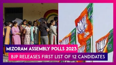 Mizoram Assembly Elections 2023: BJP Releases First List Of 12 Candidates, Lalrinliana Sailo Will Contest From Mamit, Vanlalhmuaka From Dampa; Check Full List