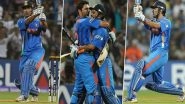ICC Cricket World Cup 2023: From MS Dhoni&rsquo;s Match-Winning Six to Aamir Sohail-Venkatesh Prasad's Heated Exchange, A Look at Iconic CWC Moments Ahead of 13th Edition