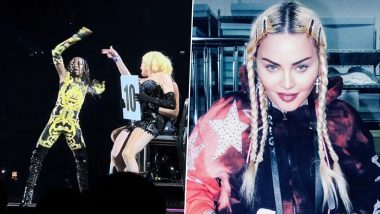 Madonna's 11-Year-Old Daughter Estere Seen 'Voguing' Fiercely at Opening Night of The Celebration Tour in UK (Watch Video)