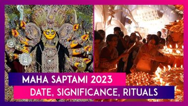Maha Saptami 2023: Know Date, Significance And Rituals To Perform From Pran Pratishtha To Kola Bau Snan On Second Day Of Durga Puja
