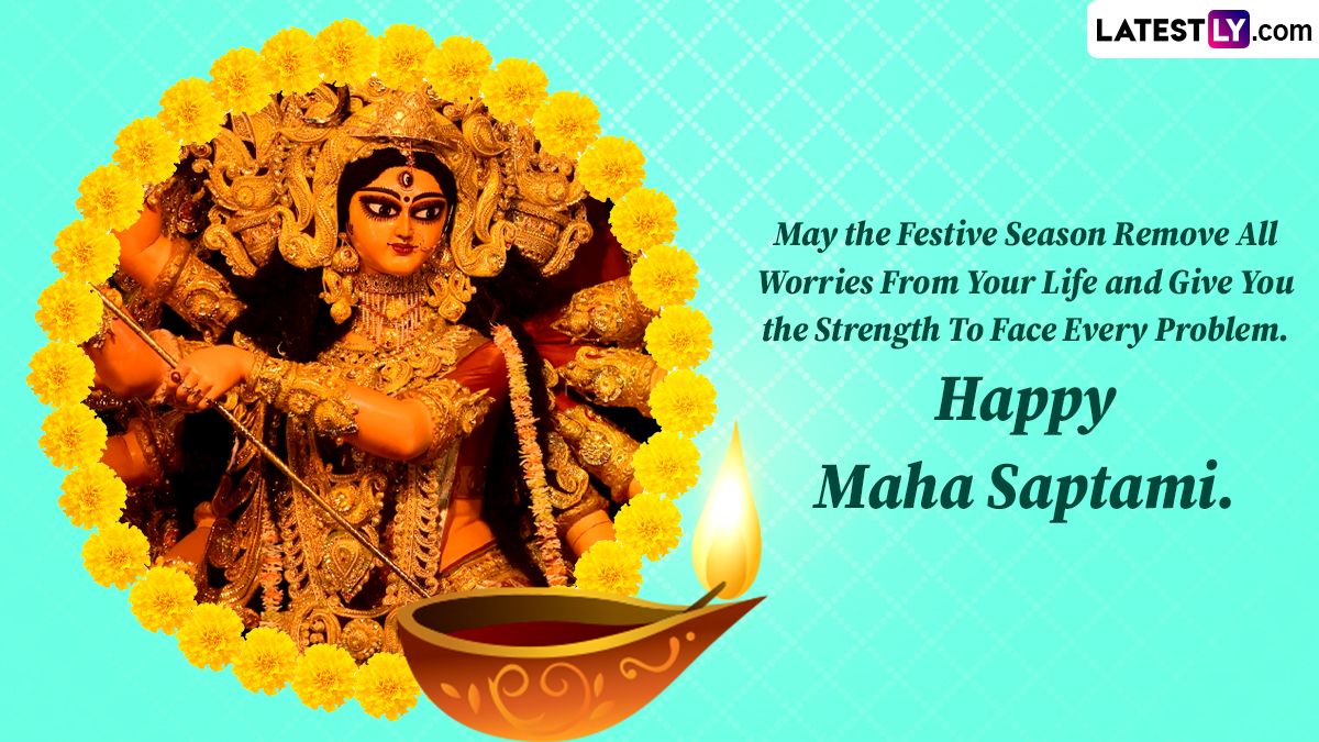 Maha Saptami 2023 Images & HD Wallpapers For Free Download Online: Wish ...