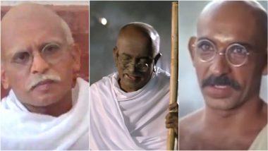 Mahatma Gandhi Jayanti 2023: From Naseeruddin Shah to Ben Kingsley, Actors Who Played Bapu Through the Years on Big Screen