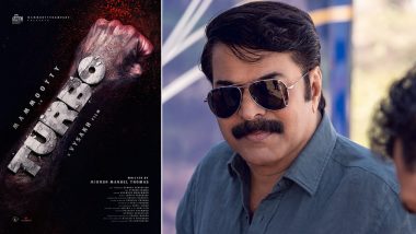 Mammootty in Turbo! Megastar Announces His Next Malayalam Film With Vysakh on Dussehra 2023; Check Out the Title Poster