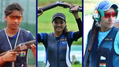 Rajeshwari Kumari, Manisha Keer and Preeti Rajak Win Silver Medal for India in Women’s Trap Team Shooting Event at Asian Games 2023