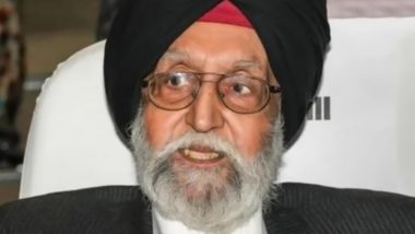 Manohar Singh Gill Dies: Former Chief Election Commissioner Passes Away at 86 After Brief Illness