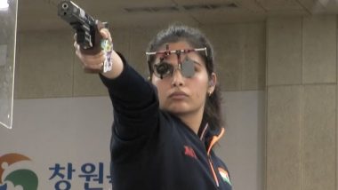 Manu Bhaker Wins Bronze Medal in Women's 10m Air Pistol Event at ISSF Shooting World Cup in Spain