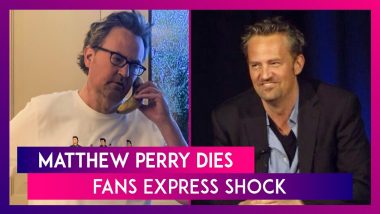 Matthew Perry Dies: Friends Actor Passes Away At 54, Fans Say ‘Thank You For The Laughs’