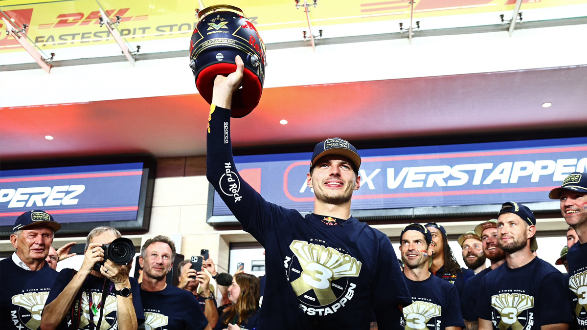 Max Verstappen seals third successive F1 world championship as