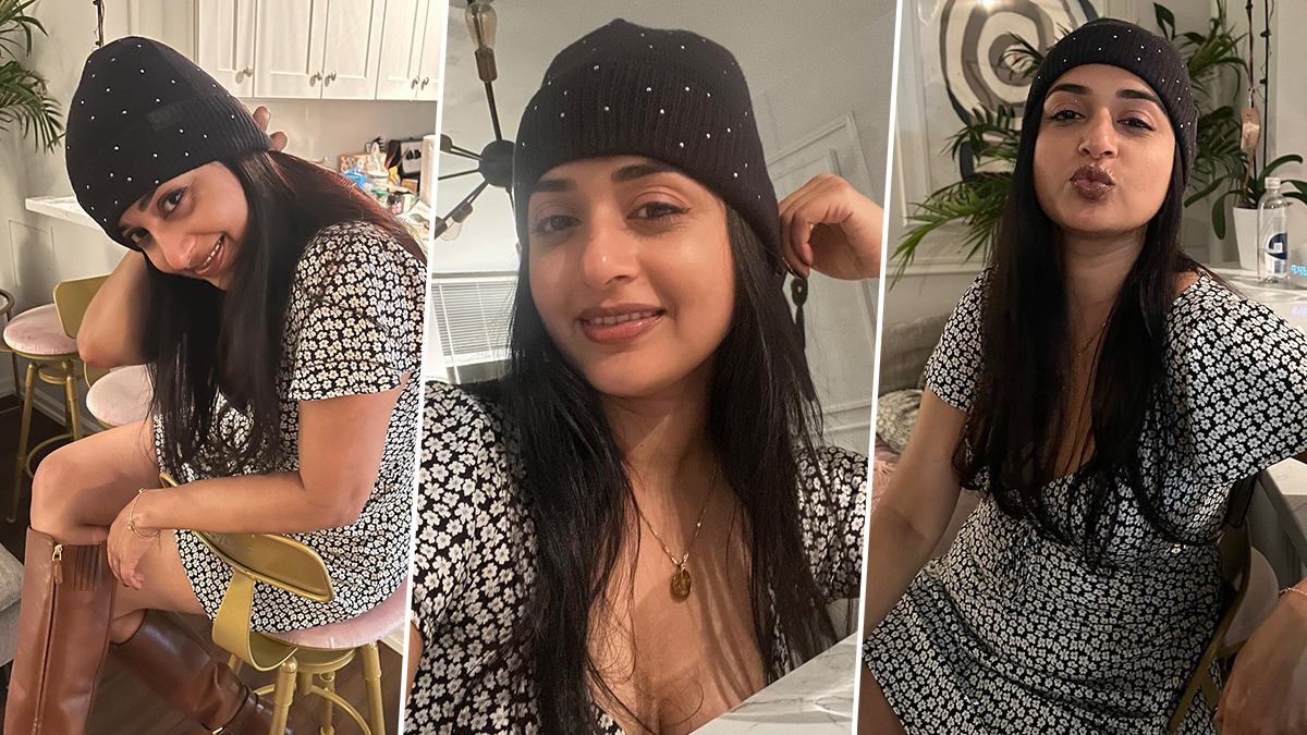 Meera Jasmine Opts for Cleavage-Revealing Dress, Beanie Cap and Knee-Length  Boots for Her Latest Insta Photoshoot (View Pics) | 👗 LatestLY