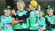 Annabel Sutherland Stars As Melbourne Stars Women Beat Sydney Sixers Women by Two Runs in WBBL 2023&ndash;24