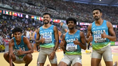 Asian Games 2023: India Secures Gold Medal in Men’s 4x400m Relay