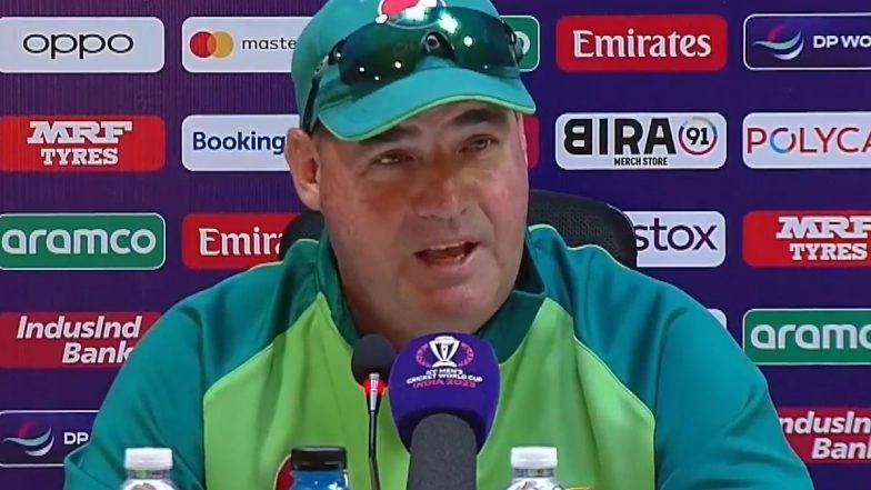 Mickey Arthur, Pakistan's Director of Cricket Says Security Around Players Has Been Stifling in ICC Cricket World Cup 2023