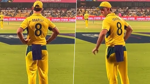 Fans Chant 'Happy Birthday to You' for Mitchell Marsh at M Chinnaswamy Stadium in Bengaluru During AUS vs PAK ICC Cricket World Cup 2023 Match, Video Goes Viral