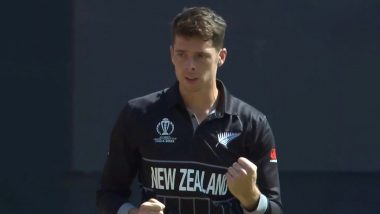 Mitchell Santner Becomes First New Zealand Spinner To Take A Five-Wicket Haul in ICC Cricket World Cup, Achieves Feat During NZ vs NED CWC 2023 Match