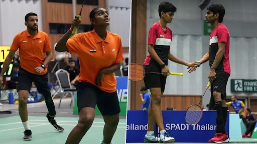 Pramod Bhagat, Manisha Ramadass, Nitesh Kumar, Thulasimathi Murugesan Settle for Bronze Medals in SL3-SU5 Mixed Doubles Badminton Event at Asian Para Games 2023