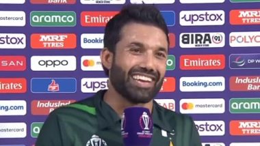 Did Mohammad Rizwan Fake Cramps During PAK vs SL ICC World Cup 2023 Match? Fans React After Wicket-keeper Batsman Responds to Question on Injury