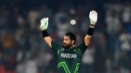 Mohammad Rizwan Dedicates Pakistan&rsquo;s Victory Over Sri Lanka in ICC Cricket World Cup 2023 to &lsquo;Brothers and Sisters in Gaza&rsquo;, Thanks Hyderabad for Hospitality and Support