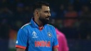 IND vs NZ ICC Cricket World Cup 2023: Mohammed Shami&rsquo;s Five-Wicket Haul Helps India Bowl Out New Zealand for 273 After Daryl Mitchell's Century