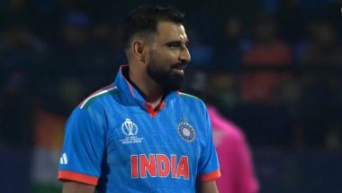 IND vs NZ ICC Cricket World Cup 2023: Mohammed Shami’s Five-Wicket Haul Helps India Bowl Out New Zealand for 273 After Daryl Mitchell's Century