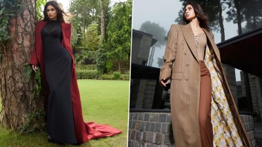 Mouni Roy Effortlessly Carries Stylish Long Coats in Black and Brown Outfits For Latest Magazine Photoshoot (See Pics)