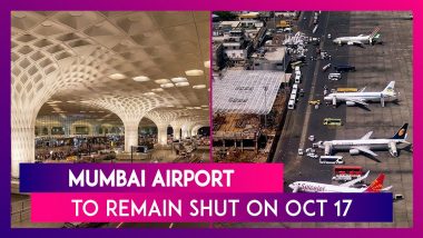 Mumbai Airport Shut On October 17: No Flight Operations For Six Hours At Chhatrapati Shivaji Maharaj International Airport For Post-Monsoon Runway Repairs, Know Timings & Other Details