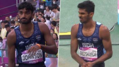 Murali Sreeshankar, Jeswin Aldrin at Asian Games 2023 Live Streaming Online: Know TV Channel and Telecast Details for Men's Long Jump Final in Hangzhou