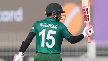 Mushfiqur Rahim Completes 1000 Runs in ICC Cricket World Cups, Achieves Feat During IND vs BAN CWC 2023 Match