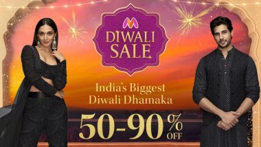 Myntra Diwali Dhamaka Sale Starts From November 1, Offers Over 2.4 Million Styles From Over 6,000 Brands