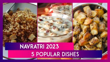 Navratri 2023: From Sabudana, Makhane Kheer To Khatte Meethe Aloo, Five Dishes To Try Out During This Festival Season As You Fast For Nine Days