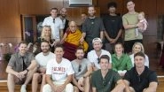 New Zealand Players Meet Dalai Lama Ahead of ICC Cricket World Cup 2023 Match Against Australia