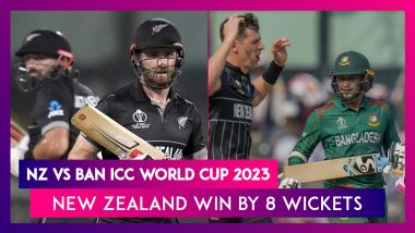 NZ vs BAN  ICC World Cup 2023 Stat Highlights: Lockie Ferguson Powers New Zealand to Clinical Win