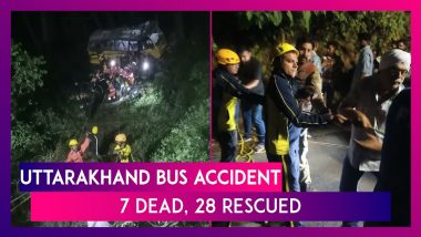 Uttarakhand Bus Accident: Seven Dead, 28 Rescued After Bus Travelling From Haryana Falls Into Ditch In Nainital