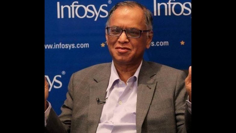 Narayana Murthy Says Youngsters in India Should Work 70 Hours Every Week as India's Productivity Among Lowest in World (Watch Video)