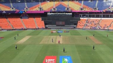 ENG vs NZ, ICC Cricket World Cup 2023: Lukewarm Response As Stands Remain Less Than Half-Filled at Narendra Modi Stadium for CWC Opening Match