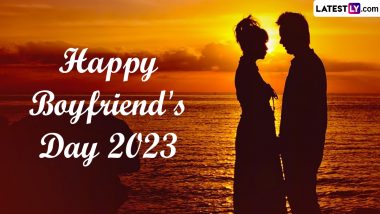 Happy Boyfriend's Day 2023 Wishes & Greetings: WhatsApp Status, Images, HD Wallpapers, Quotes and SMS To Celebrate National Boyfriend Day