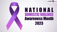 National Domestic Violence Awareness and Prevention Month 2023 Date, History and Significance; All You Need To Know