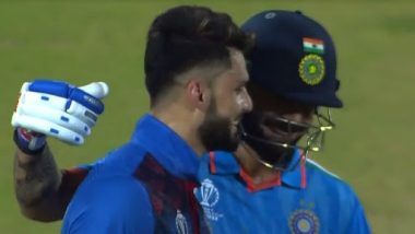 Virat Kohli Requests Crowd To Stop Mocking Naveen-Ul-Haq During IND vs AFG ICC Cricket World Cup 2023 Match (Watch Video)