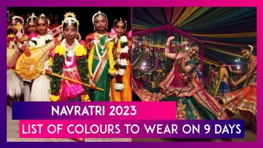 Navratri 2023 Colours: List Of 9 Vibrant Colours To Wear On Each Day During This Nine-Day Festival Of Sharad Navratri In October